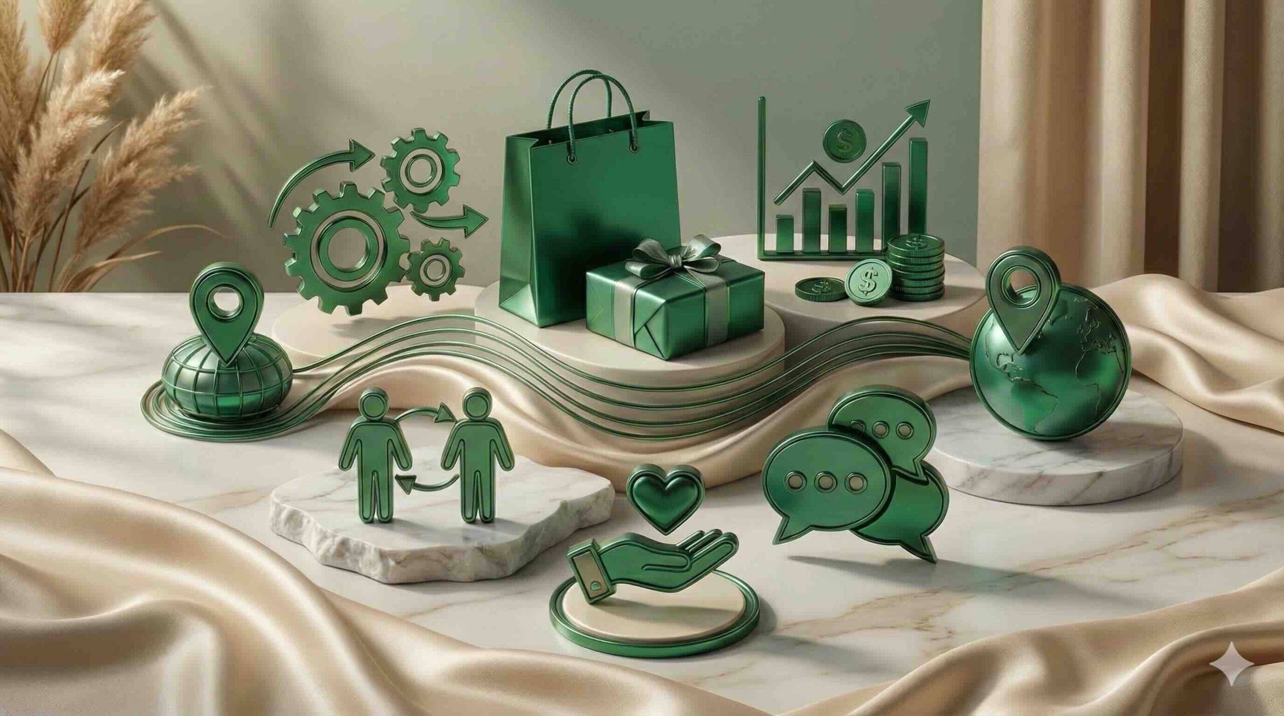 نموذج الأبعاد السبعة للاستدامة المطور من مختبر الاستثمار الاجتماعي - 7Ps of Sustainability